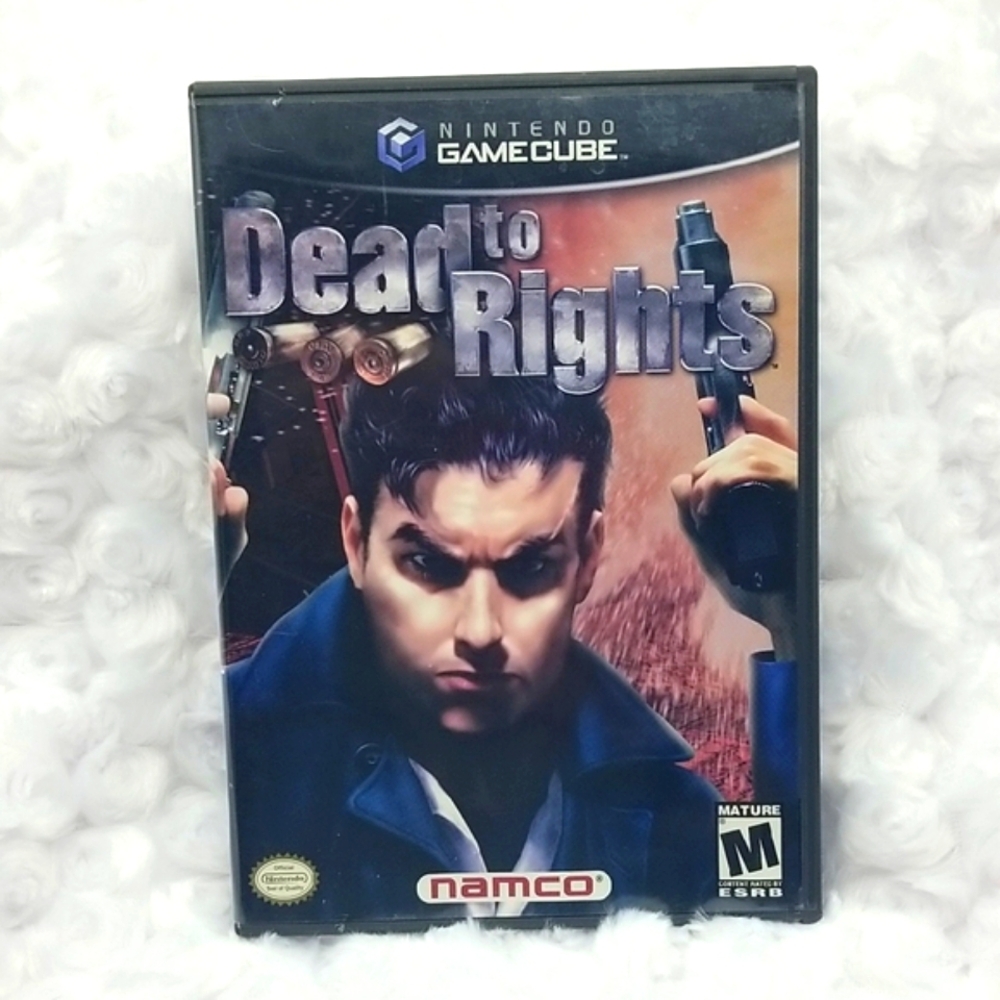 Nintendo Gamecube Dead to Rights 2002 Namco Hometek Inc. Video Game